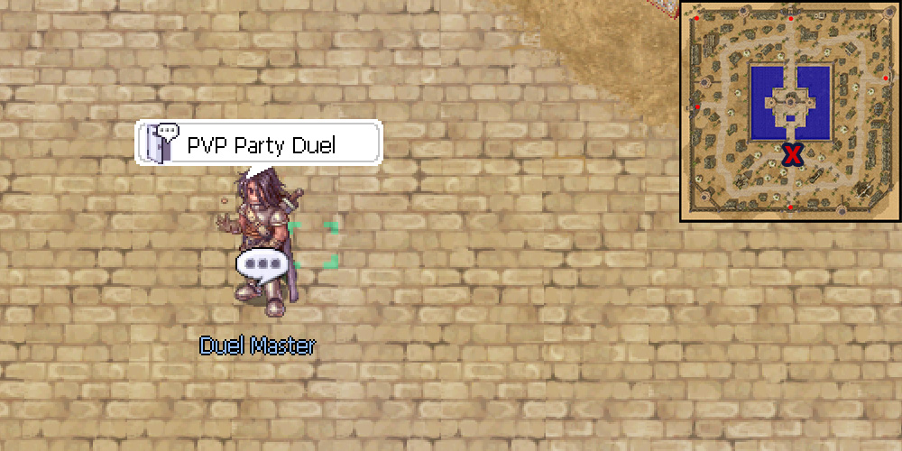 PVP Party Duel NPC Location